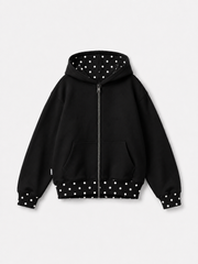CLOUD POLKA DOT ZIPUP