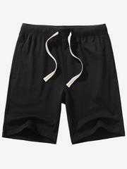 Men's Sweatpant Cotton Casual Summer Solid Color Breathable Sport Short
