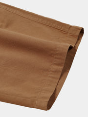 Men's Brown Casual Summer Breathable Cotton Shorts