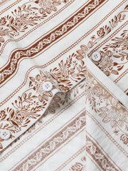 Men's Vintage Ethnic Print Short Sleeve Shirt
