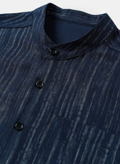 Men’s Lightweight Breathable Textured Short Sleeve Casual Shirt