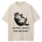 Tokyo-Tiger Overweight Cat And Its Doting Owner Washed T-Shirt