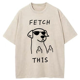 Tokyo-Tiger Rebellious Dog Washed T-Shirt