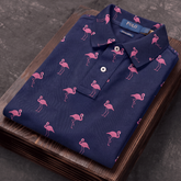 MIDNIGHT FLAMINGO WALK