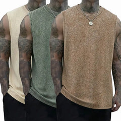 Pack of 3 vintage men’s sleeveless shirts