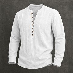 Men's casual linen shirt