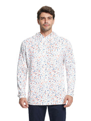 Print Performance Fleece Hoodie
