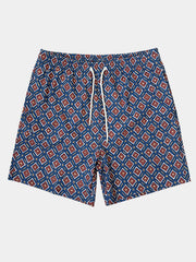 Men's Funny Print Quick Dry Beach Shorts Swim Trunks
