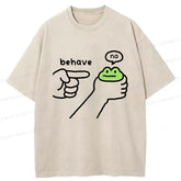 Tokyo-Tiger Dishonest Frog Washed T-Shirt