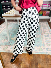 The Dot Edit Wide Leg Denim Pants - Off White