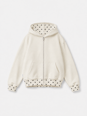 CLOUD POLKA DOT ZIPUP