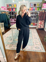 Spinning the Story Barrel PANTS - Black