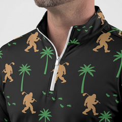 BLACK PALM GOLFER