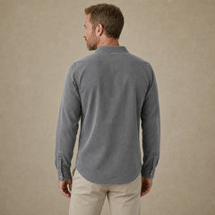 Washed Denim Cotton Casual Shirt