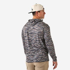 Performance Hoodie - Tiger Stripe Camo - Wetland
