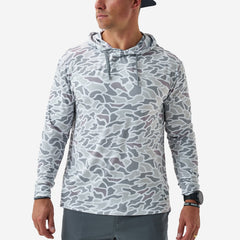 Performance Hoodie - White Camo