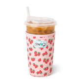 Swig | Medium Iced Cup Coolie - Strawberry Shortcake