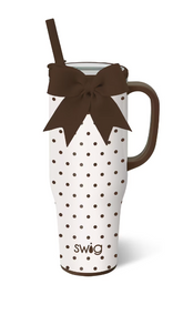 Swig | 40 oz. Mega Mug - Mocha Dot
