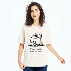 Tokyo-Tiger This Week Feels Like A Whole Year Washed T-Shirt