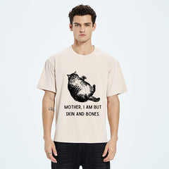 Tokyo-Tiger Overweight Cat And Its Doting Owner Washed T-Shirt