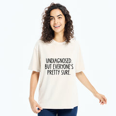 Tokyo-Tiger Self-diagnosed Illness Funny Washed T-Shirt