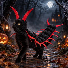 Halloween Centipede Cat Costume