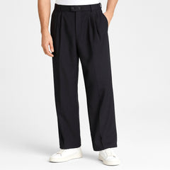 John | Men's Breathable Wide-Leg Pants, Relaxed Fit Everyday Pants