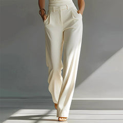 Brittany | Women's Wide-Leg Jumpsuit with Wrap Front, V-Neck Two-Piece Set