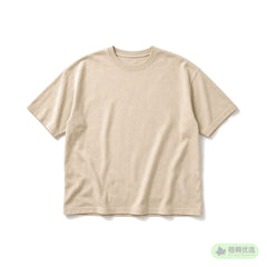 Oversized Heavyweight Tee in Sand