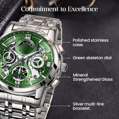 ⌚ Men's Classic Quartz Watch – Durable Band, Timeless Style 🖤