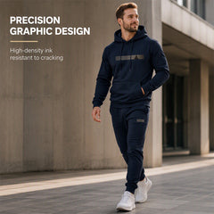 ⏳LAST DAY SALE ONLY £37.99!!🚀FREE SHIPPING✨Men's Hooded Sweatshirt & Sweatpants 2-Piece Set – Cosy, Comfortable & Effortlessly Casual