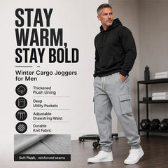 👖 Pull-On Comfort | Men's Loose Drawstring Cargo Jogger Pants