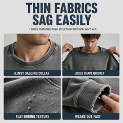 Men's Vintage Casual Loose-Fit Sweatshirt