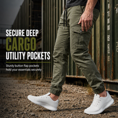 Lightweight Casual Cargo Pants Outdoor Hiking Joggers for Autumn and Winter Sports Running Training