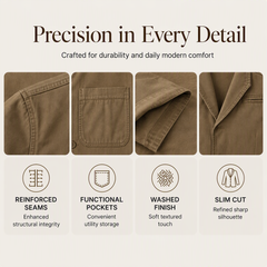 Hot Sale 50% OFF🔥Men's Notch Lapel Slim-Fit Jacket