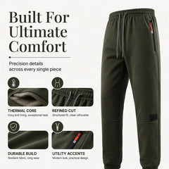 Unisex Winter Outdoor Thermal Sweatpants