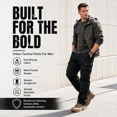 Men's Outdoor Multi-Pocket Cargo Pants