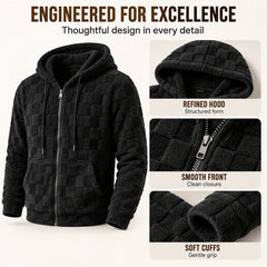 Men's Casual Winter Warm Hooded Jacket