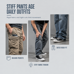 Retro Washed Wide Leg Cargo Jeans Y2K High Street Denim Pants with Pockets🥠𝙁𝙧𝙚𝙚 𝙎𝙝𝙞𝙥𝙥𝙞𝙣𝙜