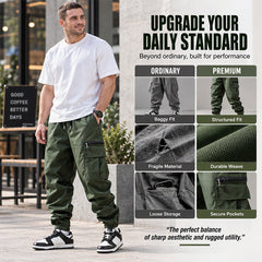 Men's Casual Multi-Pocket Cargo Pants