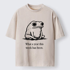 Tokyo-Tiger This Week Feels Like A Whole Year Washed T-Shirt