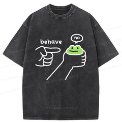 Tokyo-Tiger Dishonest Frog Washed T-Shirt