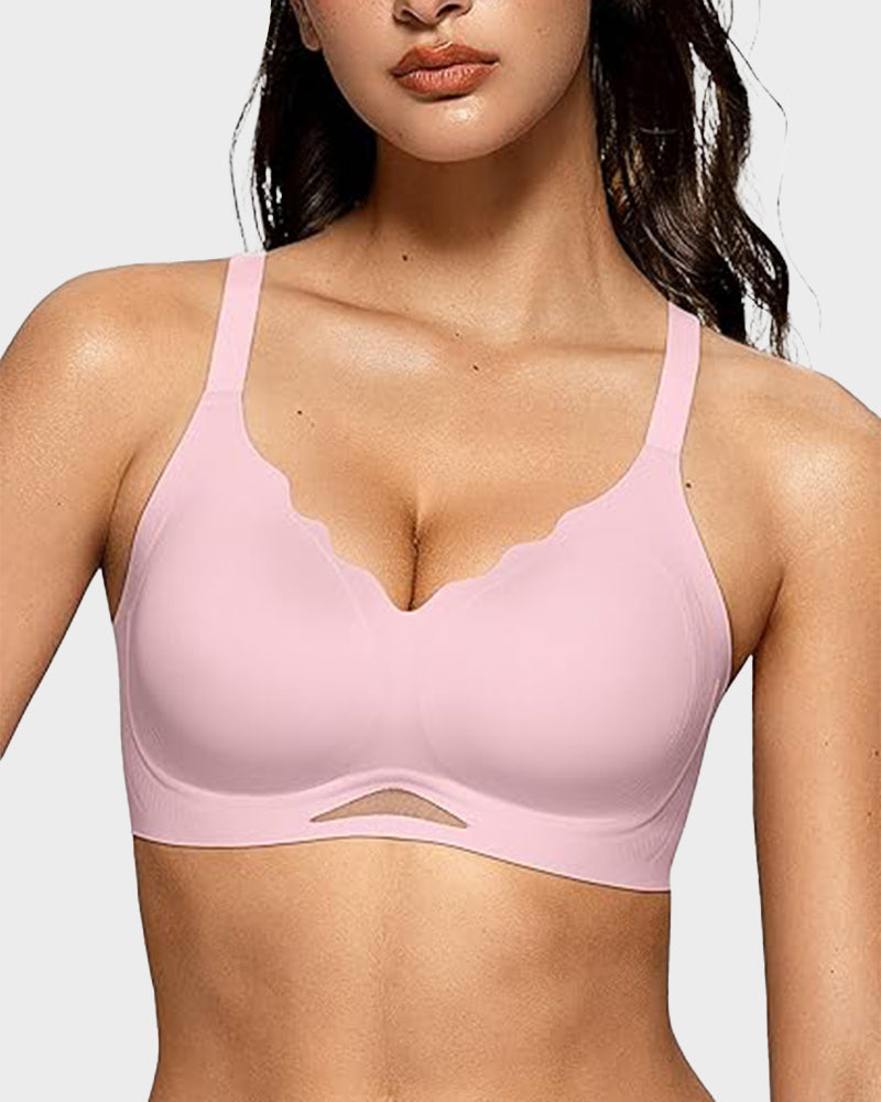 Seamless Soft Comfort Wireless Mesh Bra - view 10