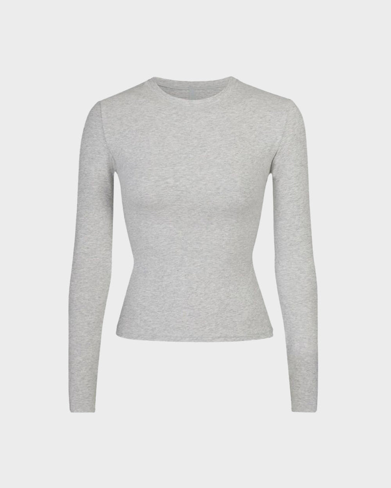 Long Sleeve Cotton Jersey Lounge Set - view 9