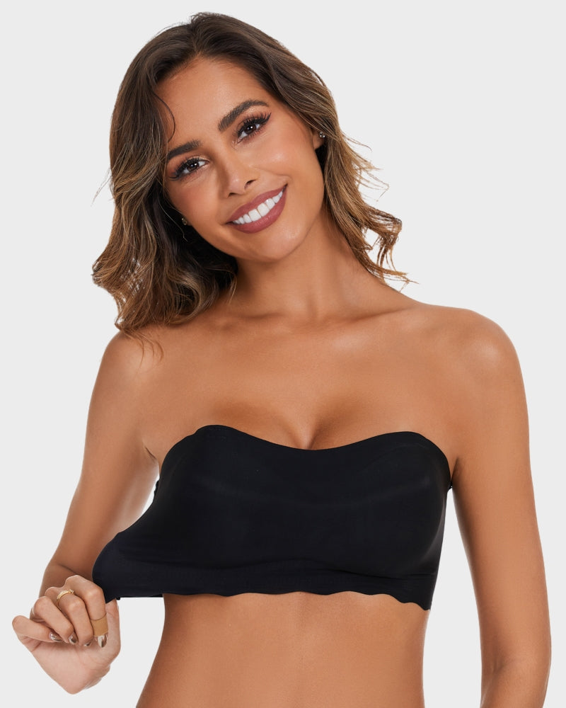 Strapless Invisible Push Up Bra - view 10