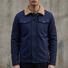 Spoleto Sherpa Lined Bomber Jacket
