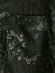 Men's Vintage Floral Breathable Pocket Vacation Short Sleeve Shirt