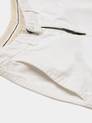 Men's Summer Casual White Cotton Breathable Shorts