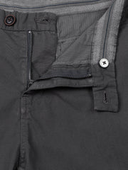 Men's Dark Grey Casual Summer Breathable Cotton Shorts