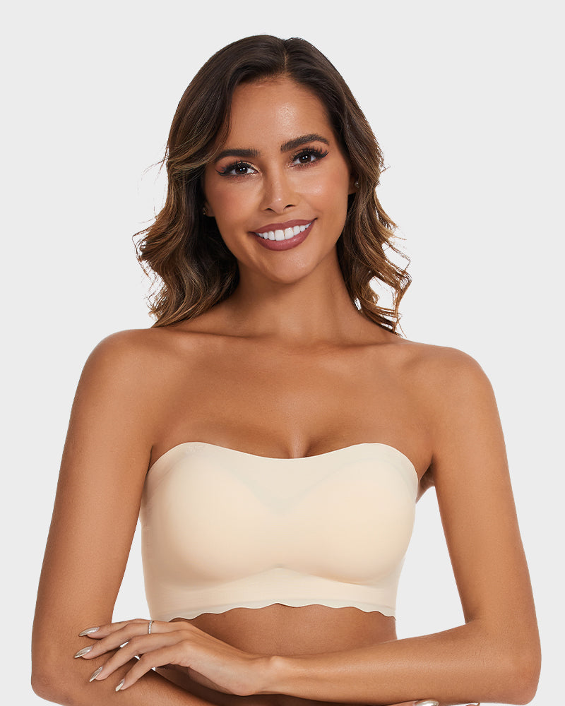 Strapless Invisible Push Up Bra - view 15
